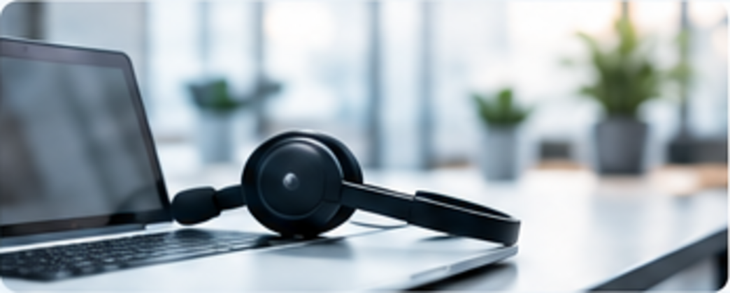 Business IT support equipment in a modern office