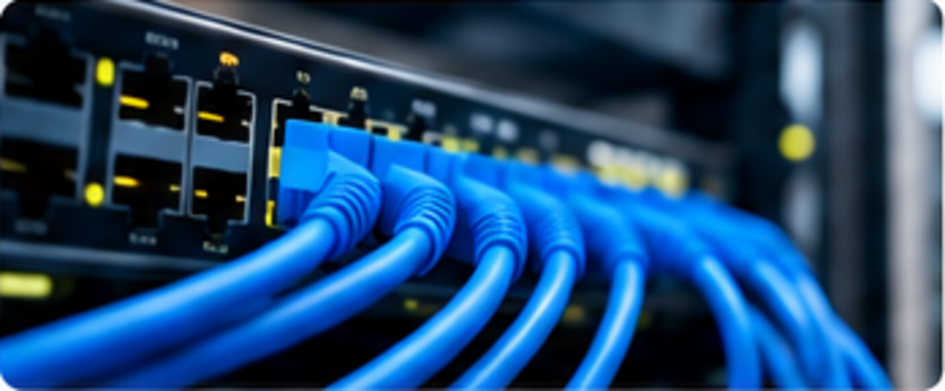 Secure business network and Ethernet connections